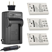 Kastar Battery 3-Pack + Charger Kit Replacement for Nikon EN-EL5, MH-61 and Niko - £25.09 GBP