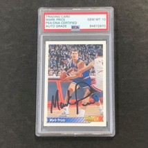 1992-93 Upper Deck #234 Mark Price Signed Card PSA AUTO 10 Slabbed Cavaliers - £63.70 GBP