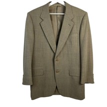 Canali US Size 40 Blazer Sport Coat Jacket 100% Wool Glen Plaid Italy 2 ... - $56.00