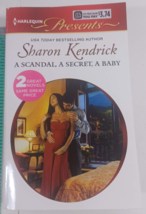 a scandal, a secret, a baby by sharon kendrick harlequin paperback good novel - £4.66 GBP