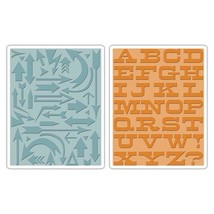 Tim Holtz Alterations Texture Fades and impression Embossing Folders-Your Choice - $11.95