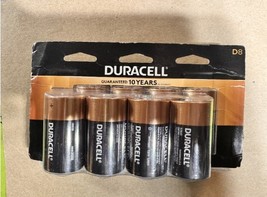 Duracell 1.5V Coppertop Alkaline D Batteries, 8 Pack - £10.30 GBP