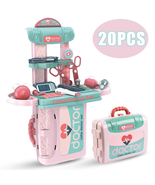 20 Pcs Toy Medical Kit for Kids Play Doctor Kit Kid Toy Set Playing Tool... - $660.05 MXN