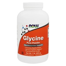 NOW Foods Glycine Powder, 1 Pound - £21.86 GBP