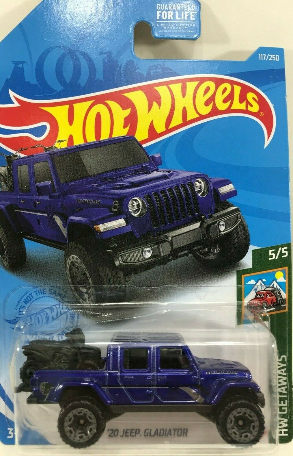 Hot Wheels - &#39;20 Jeep Gladiator - Scale 1:64 - Blue - $9.95