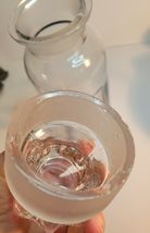 Tall Apothecary Jar Bottle with Lid Vintage Room for Large Label image 6