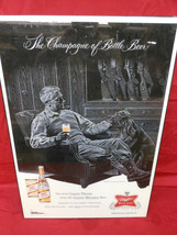 Vintage Miller Highlife The Champagne Of Bottled Beer Counter Sign - £46.56 GBP