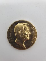 Abraham Lincoln - 24k Gold Plated Coin -Presidential Medals Cover Collec... - £6.04 GBP