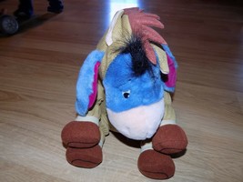 Disney Store Winnie the Pooh Eeyore as Bullseye Horse 13&quot; Plush Toy Stor... - £17.58 GBP