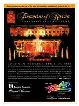 Treasures of Russia Exhibit Rio Casino Las Vegas Vintage 1998 Print Magazine Ad - £7.66 GBP