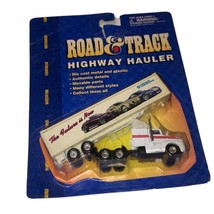 Road &amp; Track Highway Hauler &quot;The Future Is Now&quot; In Box Die Cast &amp; Plastic - $151.35 MXN