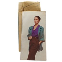 UNCUT Vintage Sewing PATTERN Vogue 2136, Ladies 1980s Jacket Shirt and Pants - £9.14 GBP
