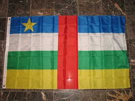 3X5 Central African Republic Flag 3&#39;X5&#39; Banner - £10.32 GBP