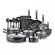 20-PC Nonstick Cookware Set Kitchen Pots Pans Set Nonstick Dishwasher Ov... - £89.69 GBP