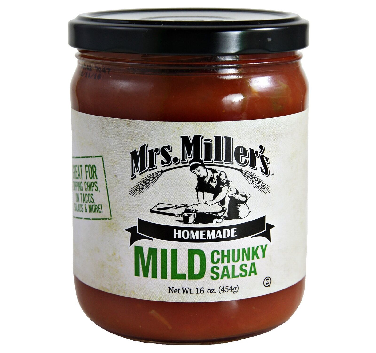 Mrs. Miller's Homemade Mild Chunky Salsa, 3-Pack 16 Oz. Jars - $30.64