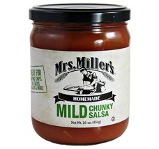 Mrs. Miller&#39;s Homemade Mild Chunky Salsa, 3-Pack 16 Oz. Jars - £24.28 GBP