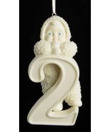 Snowbabies Figurine 2nd Birthday Bisque Hanging Ornament Vintage 2000 Re... - £15.11 GBP