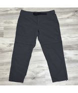 The North Face Paramount Trail Pants Mens 36 x 28 Gray Convertible to 9”... - $51.17 CAD