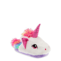 Wonder Nation Unicorn Cutie Plush Slipper and Wrist Bracelet Set Size 2-3 NWT - £15.81 GBP