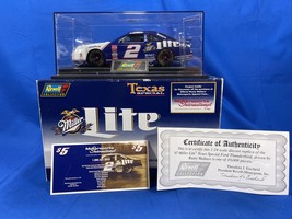 1997 Rusty Wallace Miller Lite Texas Special 1/24 Revell NASCAR Diecast W/Case - £21.97 GBP