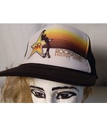 ROCKSTAR ENERGY DRINK Sexy Pin Up Girl PROMO Black SNAPBACK TRUCKER HAT Cap - $259.12 MXN