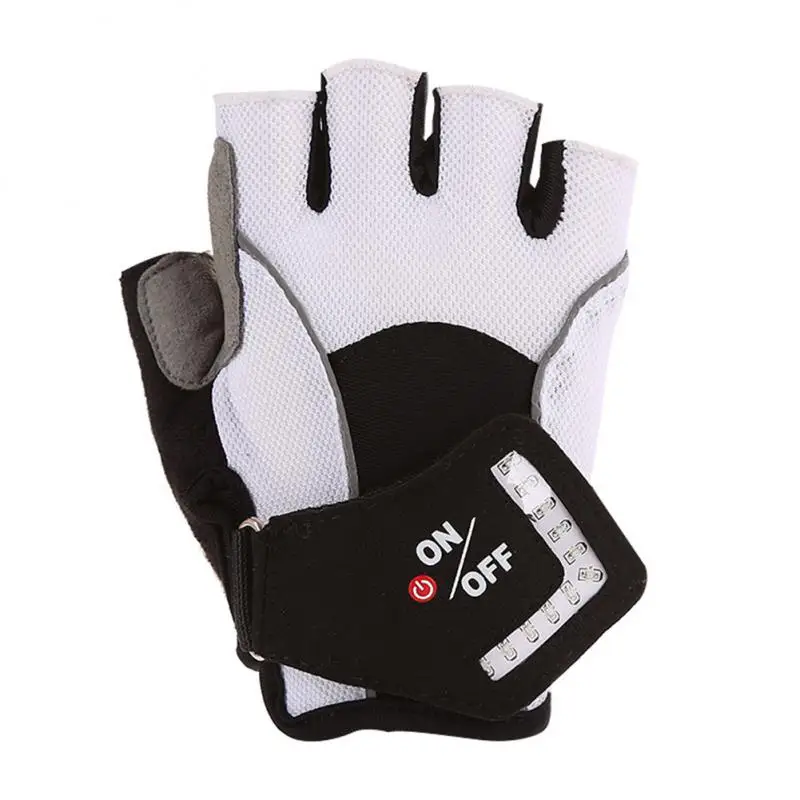 1 Pair Gravity Sensing Cyling Gloves Turn Signal Half Finger Gloves Automatic Wa - £89.89 GBP
