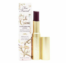 Too Faced La Creme Color Drenched Lipstick in Berry Naughty .11 oz - $14.54