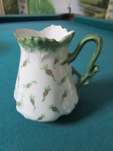 ANTIQUE Mignon Z.S. &amp; C Bavaria, Germany, creamer  green flowers orig [90b] - £79.17 GBP