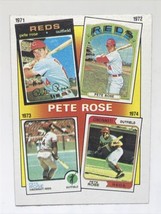 Pete Rose 1986 Topps #4 Cincinnati Reds MLB Baseball Card - £0.77 GBP