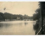 Boat Landing Saratoga Park UDB Postcard Pottstown Pennsylvania 1907  - £13.99 GBP