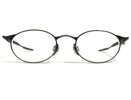 Vintage Oakley Michael Jordan OO Eyeglasses Frames Black Gold Rustic 47-20-133 - £131.48 GBP