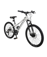 Mountain Bike For Girls And Boys Mountain 24 Inch Shimano 7-Speed Bike - £211.62 GBP
