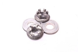OEM Yamaha Yfz450r Rear Axle Back Wheel Castle Nut Nuts Set Pair r8978 - $21.77