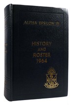 Alpha Epsilon Pi The History And Roster Of Alpha Epsilon Pi Fraternity 1st Edit - £36.76 GBP