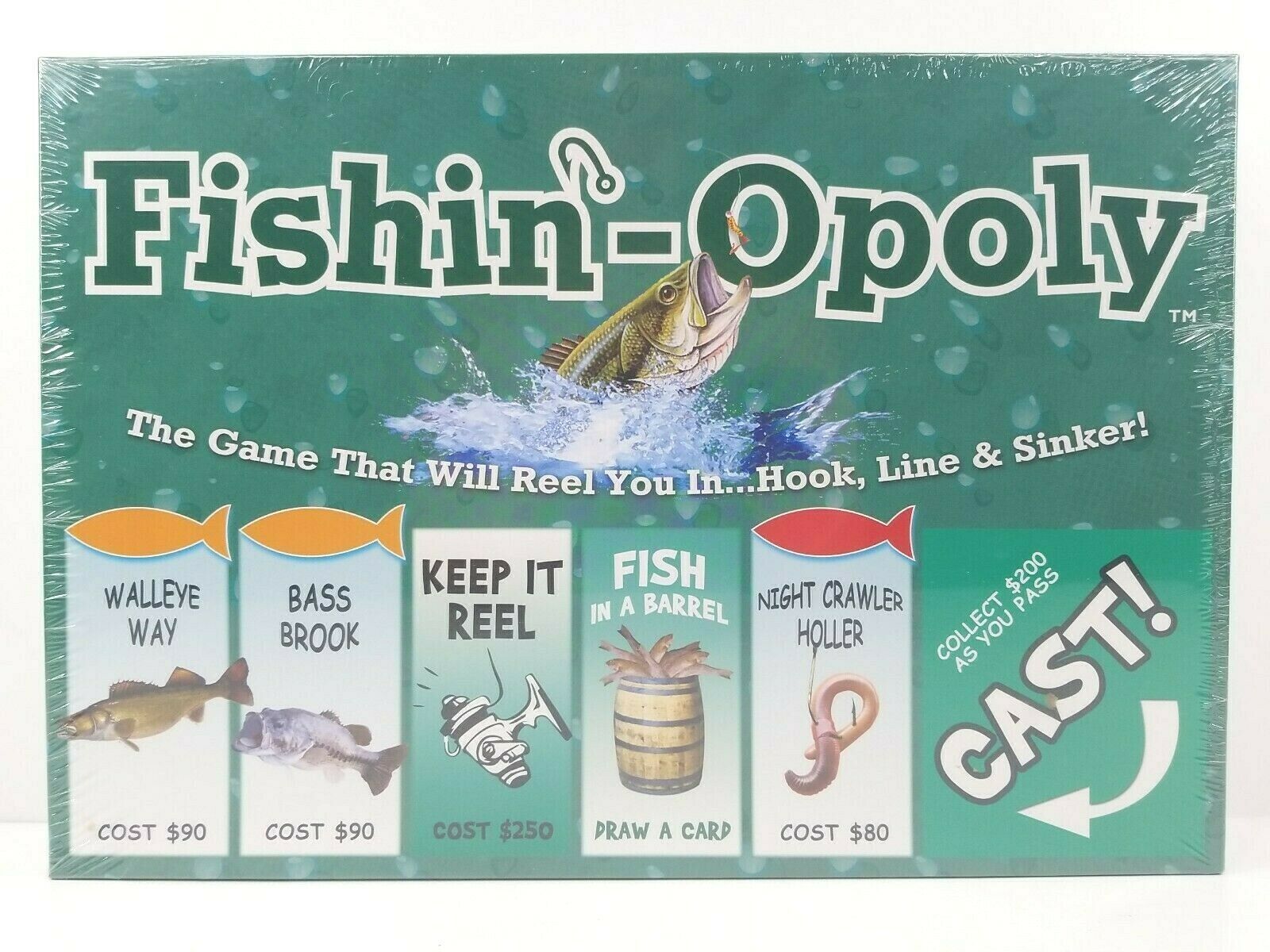 Fishin-Opoly Board Game