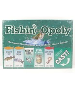 Fishin&#39;-Opoly Fishing Monopoly Board Game Family Friends Fun Entertainme... - £28.02 GBP