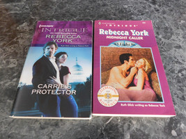 Harlequin Intrigue Rebecca York lot of 2 romantic suspense Paperbacks - £1.87 GBP