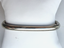 Vintage Modern 925 Sterling Silver Cuff Bracelet - £41.36 GBP