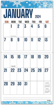 SUNEE 2024 Large Print Wall Calendar 12 X 23, Now to December 2024, Hang... - $10.57