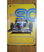 F1 1990s World Champ Grand Prix racing metal wall poster decor Tin Sign ... - $354.97 MXN