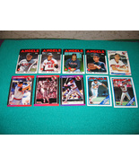 1980&#39;s 1990&#39;s California Angels Baseball Cards 54 Total - £5.50 GBP
