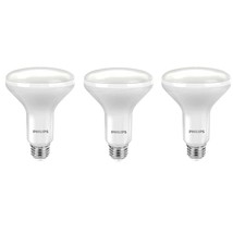 Philips LED Dimmable BR30 Light Bulb: 650-Lumen, 5000-Kelvin, 9-Watt (65... - £23.53 GBP