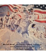 Opening The Space Frontier Next Giant Step NASA Art Print Robert T McCal... - $346.50