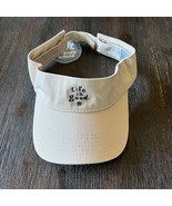 Life is Good Tan Bone Visor Hat Unisex Golf Men Women Unused w/ Tags Tin... - $10.12