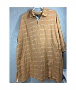 Marithe Francois Girbaud Polo Shirt Mens Spellout Signature Gold Vintage... - $56.00 CAD