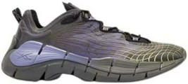 Reebok Men&#39;s Zig Kinetica II Sneaker FX9338 Purple/Gray/Yellow Size 10.5M - £84.45 GBP