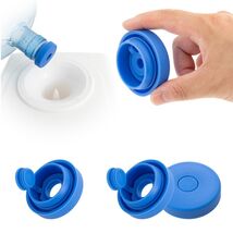 3Pc Reusable 2 3 4 5 Gallon Water Jug Caps Leak Proof Bottle Lids (55mm)... - $162.87 MXN