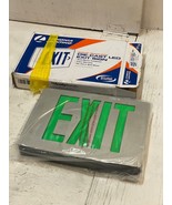 Lithonia Lighting LQC1G Die-Cast LED Exit Sign Green Letters - £49.90 GBP