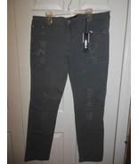 NWT Mens 7 Souls Gray Jeans 40x34 Distressed&amp;Textured - £23.48 GBP