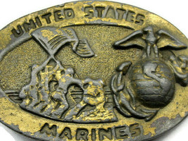 Vintage United States Marines Belt Buckle No. 1040 - £23.36 GBP